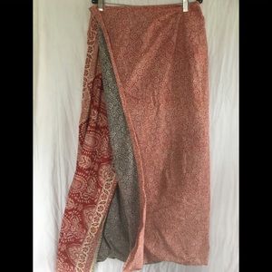 Emmanuel wrap skirt